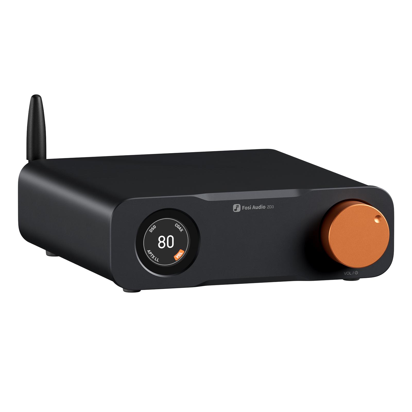 Fosi Audio ZA3 Balanced Stereo Amplifier 235W with 48V Power Supply